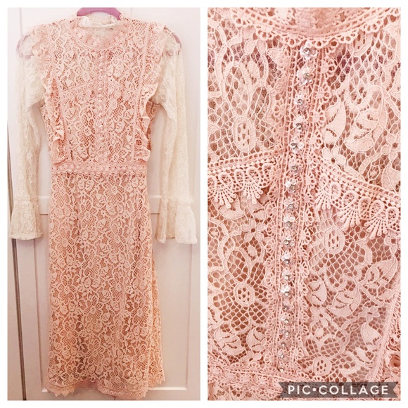 pink zara bodycon dress